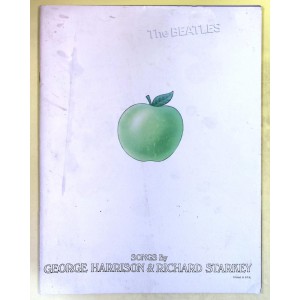 BEATLES Songbook: Songs By George Harrison and Richard Starkey (Apple HAN 114) USA 28 pages sheetmusic + photos